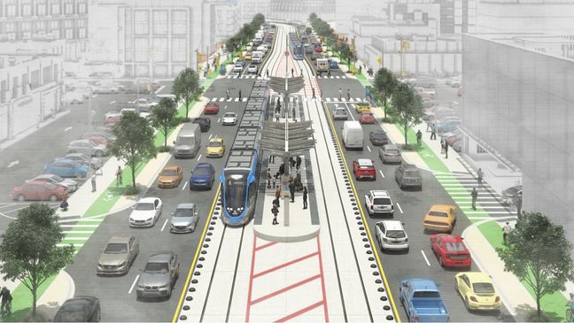 {p}A light rail is coming to The Drag near the University of Texas at Austin's campus. This is a part of Project Connect which will build a 20-mile rail line transit system to ease congestion in the area. City engineers are asking for the community's feedback. (Photo: Capital Metro/Project Connect){/p}