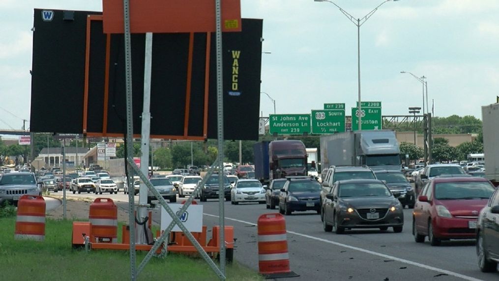TxDOT says that despite fewer drivers on the road due to the pandemic, work zone fatalities were up in 2020. (Photo: CBS Austin)