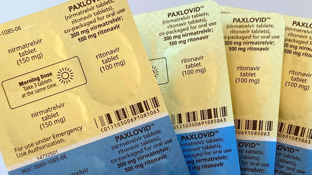 FILE - Doses of the anti-viral drug Paxlovid are displayed in New York, on Monday, Aug. 1, 2022. The COVID-19 medication won another vote of confidence from U.S. health advisors on Thursday, March 16, 2023, clearing the way for its full regulatory approval after being used by millions of Americans under emergency use. (AP Photo/Stephanie Nano, File)