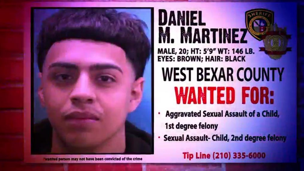 The Bexar County Sheriff's Office needs your help to find Daniel Michael Martinez.{&nbsp;} If you have any information you can call 210-335-6000.{&nbsp;}