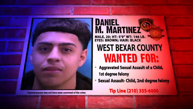 The Bexar County Sheriff's Office needs your help to find Daniel Michael Martinez.{&nbsp;} If you have any information you can call 210-335-6000.{&nbsp;}